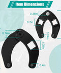 Dimensions of Adjustable Gland Nut Wrench For Hydraulic Cylinders with replaceable pin design, fits 1266 and 7463