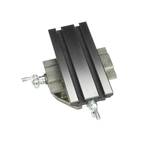 Heavy Duty Compound Slide Table 5.5 By 12 Inches Featuring Dual Axis Travel Built Like A Tank For Milling Drilling Microscope Staging.