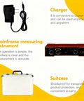 Underground Water Leak Detector With Ultrasonic Geophone Sensor Digital Display Earphone And Carrying Case components