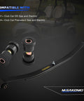 Heavy Duty Front Twin Leaf Springs For Golf Cart Suspension Upgrade With Massive Cargo Capacity And Tough Corrosion Resistant Steel Build For A Super Smooth Ride And Slick Neighborhood Cruising, showing components and compatibility.