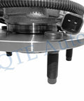 Beefed Up Pair Of Front Wheel Hub Bearing Assemblies For 2006 2007 2008 2009 Dodge Ram 1500 With 4 Wheel ABS 5 Stud Wheels 2 Pack Replacement Front Hub Kit close-up view
