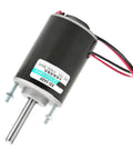 Top Tier 30W PM DC Electric Motor At 24 Volts And 7000 RPM With Copper Windings, showcasing copper windings and metal components.