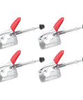 4 Piece Push Pull Toggle Clamp Set With Horizontal Quick Release For Woodworking And Welding Jigs Heavy Duty Clamp Set