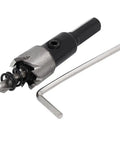 15mm Hole Saw Kit With 68mm Length HSS Bits, spring loaded twist drill, includes hex wrench for wood metal plastic cutting
