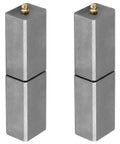 2 Pack Heavy Duty 5 Inch Weld On Ball Bearing Hinges For Wrought Iron Fence Gates And Trailers Low Carbon Steel With Zerk Fittings.