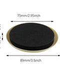 8 Pack Heavy Duty Furniture Sliders Reusable Glide Discs For Chair Couch Table Legs Smooth Carpet Glide Floor Savers slide discs, 75mm diameter