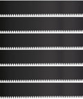Heavy Duty Steel Landscape Edging Kit Eight Point Four Inch Height By Forty Inch Length Panels Six Pieces Galvanized Steel Black Finish