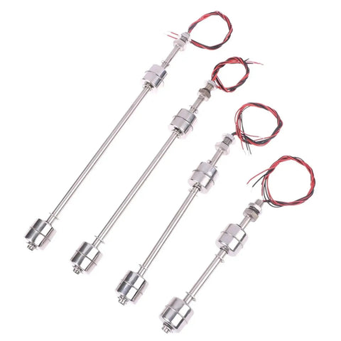Double Ball Float Switch Water Level Sensor For Pools And Tanks With 100 150 200 250 300 350 400mm Options Dual Ball Float Mechanism Easy Install Liquid Level Monitoring Controller For Reliable No Fuss Water Management, stainless steel