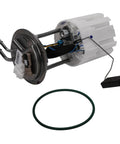 GM Genuine Parts MU1474 Fuel Pump And Level Sensor Module With Seal for GM Vehicles showing pump assembly and seal ring