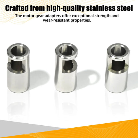 Traxxas Sledge RC Gear Adapter stainless steel sleeve set