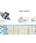 Top Shelf Pneumatic Spindle Speed Increaser For CNC Milling And Precision Lathe Operations BT50 Quick Swap Module technical specifications and diagram.
