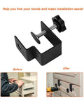 Two Pack Drawer Front Installation Clamps for Cabinets and DIY Woodworking Projects, Adjustable Drawer Fixing Clips with 0.65 to 2 Inch Range