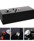 14 To 15 Gallon Aluminum Fuel Cell Tank With 1.75 Inch Filler Neck For Ready To Race Universal Gas Tank For Street Drift And Pontoon Boats Marine Use Includes Level Sensor Lightweight Rust Resistant