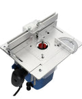 Heavy Duty Aluminum Router Table Insert Plate With Precision Center Bushing Flip Top Mount Built Like A Tank For Zero Hassle Woodworking And Sweet Trimming Control On Every Project with measurement scale