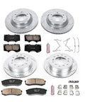 PowerStop front and rear drilled-slotted brake kit with ceramic pads for Lexus GX460/Toyota 4Runner