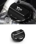 Engine Oil Fill Cap 06K103485C Aluminum Black For VW Audi EA888 Gen 3 Mk7 GTI A3 A4 A5 A6 TT Beetle Passat Tiguan Replacement