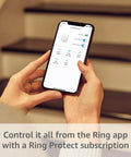 Alarm Contact Sensor Two Pack Second Gen For Doors And Windows With Instant Mobile Alerts app control on smartphone screen
