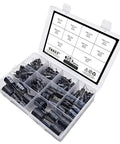 Electrolytic Capacitor Kit 158 Piece Set, 400V, 10 Values From 1uF To 100uF, Aluminum Case with transparent compartmentalized box