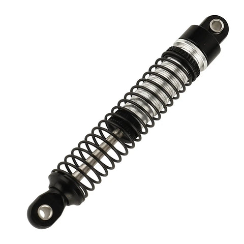 65mm Aluminum Shocks Absorbers Beefed-Up Set For 1/18 RC Crawler TRX4M TRX-4M Bronco Defender K10 Upgrades, threaded damper close-up