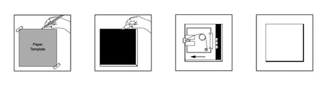 Installation steps for Spring Fit 8 By 8 Inch Access Panel For Drywall Polystyrene Wall Hole Cover That Conceals Wires And Plumbing