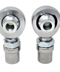 Heavy Duty 1.25 Inch Rod End Heim Joint Kit Left And Right Threaded Chromoly For Jeeps Rock Crawlers 4 Link Suspension Traction Bar Steering Upgrade With Spacers Jam Nuts And Tube Adapters