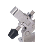Close-up of Stainless Steel Quick Release Toggle Clamp with 227 Kg clamping force, showing mechanism details.