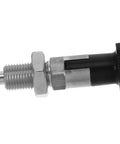 Heavy Duty Stainless Steel Self Locking Spring Plunger Pin With Kickass Safety Latch And Slick Indexing Action For Demanding Industrial Jobs Gearbox And Rigging with threaded body and black handle.