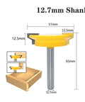 Badass Straight Router Bit For Drawer Molding And Lock Tenon With Smooth As Butter Cutting Action Rock Solid Hardened Steel Build Half Inch Shank with 12.7mm shank and features.