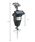 Motion Activated Yard Sprinkler System For Deer And Cat Deterrence Skunk Raccoon And Dog Repellent Outdoor Water Sprinkler with dimensions