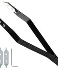 Watch Spring Bar Tweezers With Dual Fork Tips No Slip Tool For Quick Spring Bar Removal Built For Watchmakers And Repair Pros Universal Fit