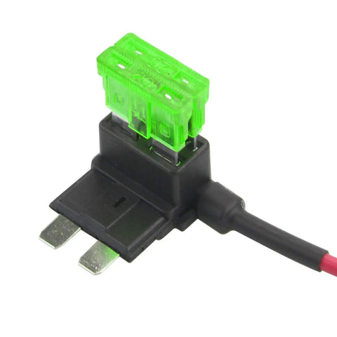 5 Pack 12V Add A Circuit Tap Adapter Fuse Holder with 30A Blade Fuses for Cars Trucks Boats and Other Ride Ready Electrical Upgrades