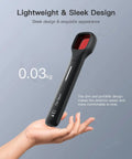 Hand holding G6 Sport Anti Spy Hidden Camera Detector with 7 Level Sensitivity lightweight design