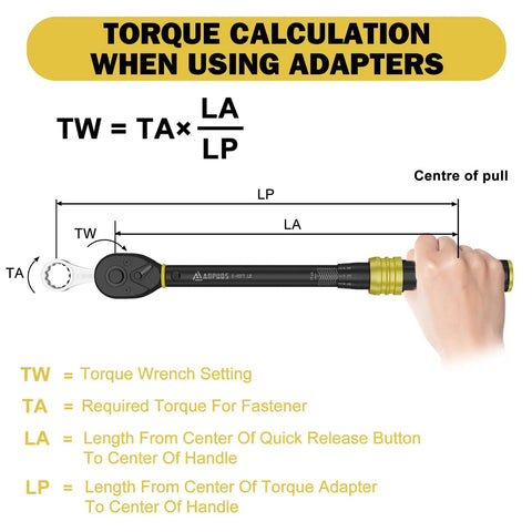 10 Piece SAE Torque Adapter Set With 12 Point Box Ends Covering 5/16 To 7/8 Inch, 3/8 Inch Drive Extension, Auto Repair Essentials For Tight Spaces, Pro Grade Wrench Kit Built For DIYers And Pros torque calculation chart with wrench and adapter