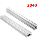 2 Pcs 2040 T-Slot Aluminum Profile Extrusion European Linear Rail for DIY Build Projects and Heavy Duty Fabrication