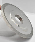 Heavy Duty SDC Grinding Wheel And Sharpening Disc Rock Solid 125mm side view showing diamond abrasive edge and 32mm arbor hole.