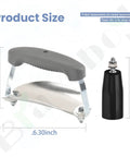 Damper And Charcoal Lid Handle Kit For Weber Kettle Grills And Smokers 18 Inch 22 Inch 26 Inch Lids 2015 To Present size details