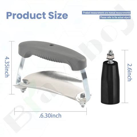 Damper And Charcoal Lid Handle Kit For Weber Kettle Grills And Smokers 18 Inch 22 Inch 26 Inch Lids 2015 To Present size details