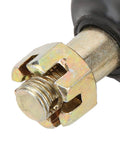 Close-up of M10 Pair Ball Joint And Tie Rod End Replacement Kit For Atv Utv Off Road Suspension with threaded bolt detail.