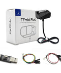 High Precision Single Point LiDAR Sensor With 0.1-12m Range And CAN Version For Drone Obstacle Avoidance, accessories shown
