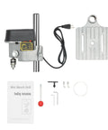 Compact Benchtop Drill Press With 110V 340W Power Handy 3 Speed Pillar Drill Press Table Stand components