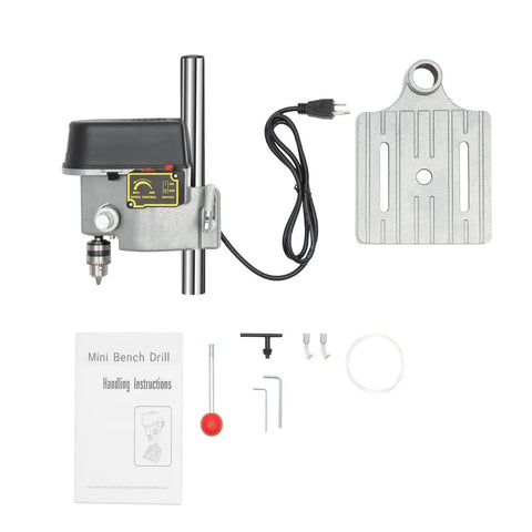 Chill Out On Craft Time With This Tough Little Benchtop Drill Press Featuring A Reliable 340W Motor And Snappy Three Speed Controls. Compact design with accessories.