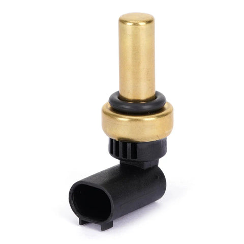 Direct Mount Coolant Temperature Sensor Fits Chevy Bolt Evo Cruze Colorado Trax Volt Engine Cooling Module, brass and plastic design.