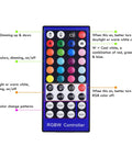 Remote dimmer for Dope RGBW LED Puck Lights Kit With Remote Dimmer And Color Changing Red Green Blue And Daylight White 6000K