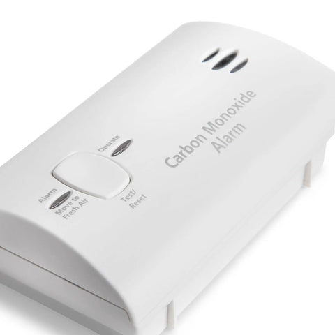 Carbon Monoxide Detector Battery Powered For Travel Or Home With 85 Decibel Alarm And LED Status Indicators Electrochemical Sensor