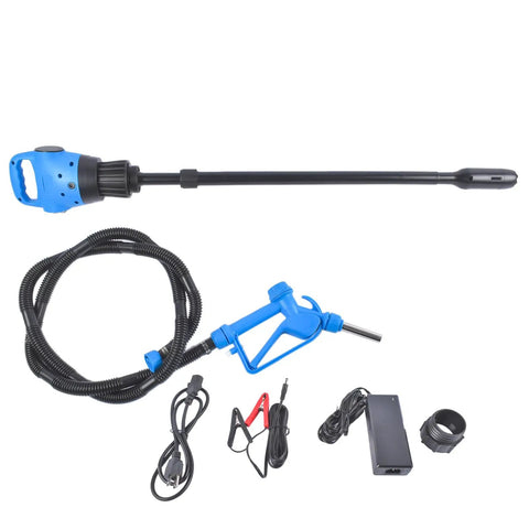 55 Gallon Electric Drum Barrel Pump For Diesel And Kerosene Transfer With 120V AC And 12V DC Options Wide Compatibility For Mild Detergents Antifreeze And Ag Chemicals Effortless Fluid Handling