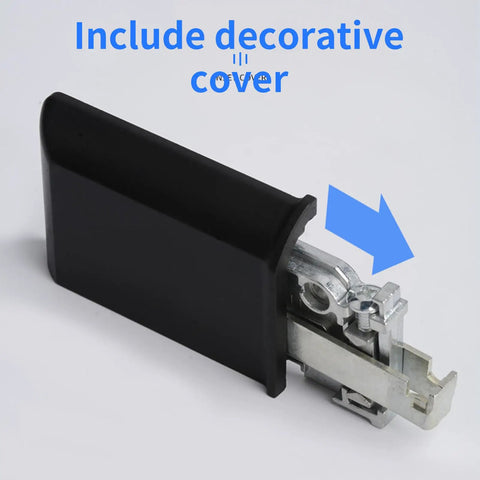 Kitchen Cabinet Metal Hanger Suspension Bracket For Surface Mounted Wall Cabinets Rustproof Zinc Alloy Hardware with cover