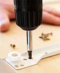 Drilling Two Pack Heavy Duty Drawer Sliders Replacement Rails, 14 Inch Cold Rolled Steel With Smooth Operation
