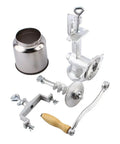 Hand Crank Cast Iron Grain Mill Grinder For Dry Grains Coffee Rice And More Detachable Design For Easy Cleaning Sturdy Old School Milling Tool