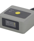 Fixed Mount Industrial Barcode Scanner With Beefy Aluminum Alloy Housing Reads 1D 2D And QR Codes Fast At 120fps Auto Sensing And Button Trigger