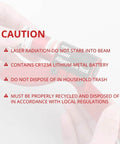 Laser Alignment Tool For Precise BDS Displacement Diagnosis With Magnetic Base Reusable Compact Red Calibrator Easy Magnetic Dock Pro-Grade Long-Lasting Operation Quick Connect Laser Module For Accurate Calibration And Pulley Alignment caution details